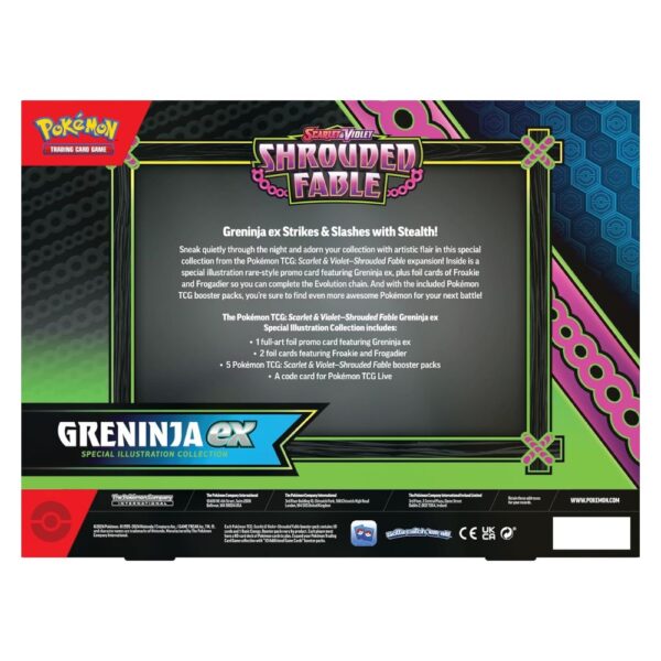 Colección Ilustración Especial Greninja EX - Inglés