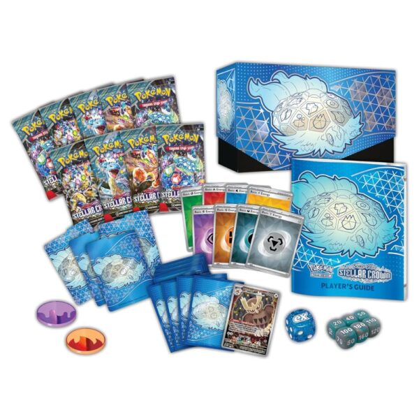 Elite Trainer Box Pokemon Stellar Crown - Inglés