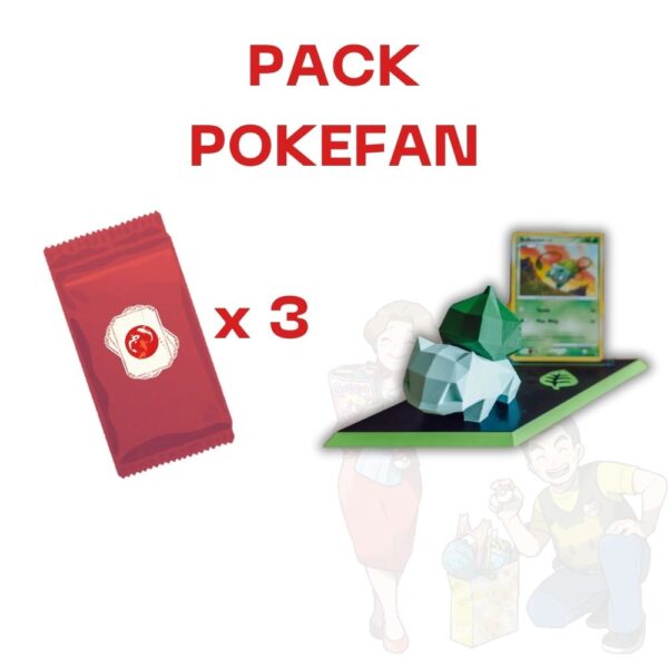 Pack 3 sobres pokemon stand