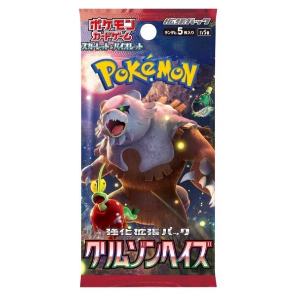 Sobres Pokemon Crimson Haze