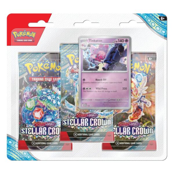 Blister de Sobres Pokemon Stellar Crown - Español