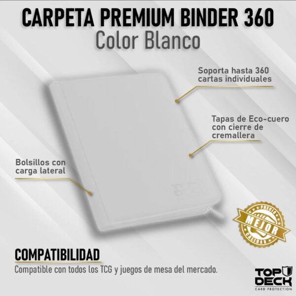 Carpeta Premium Binder 360 - Top Deck