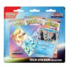Pokemon Prismatic Evolutions Tech Sticker Collection - Español