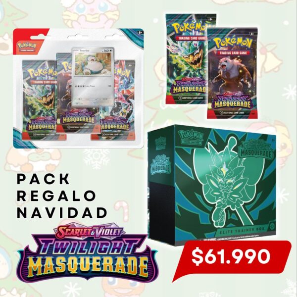 Pack Navidad Pokemon Twilight Masquerade