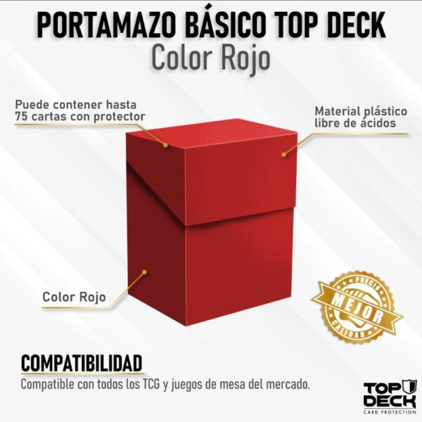 Portamazo Deck Box Básico - Top Deck