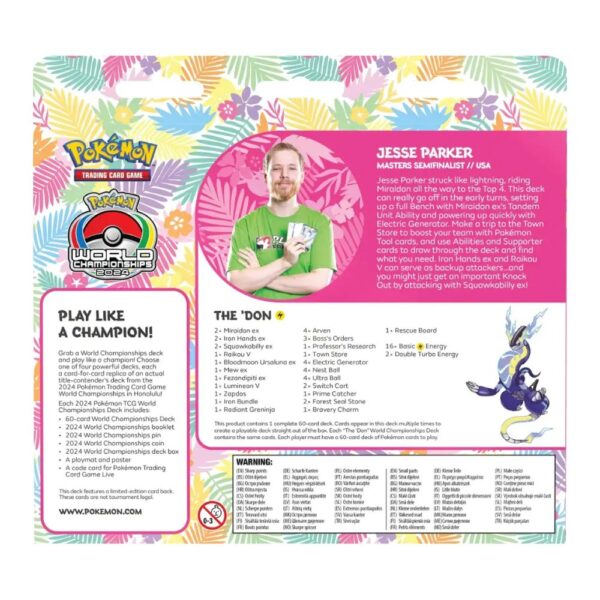Mazos Pokemon World Championship 2024 - Inglés