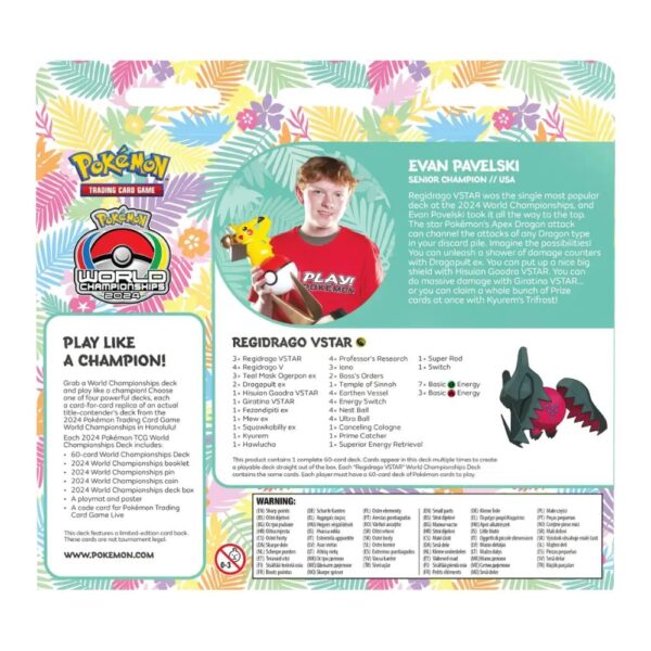 Mazos Pokemon World Championship 2024 - Inglés