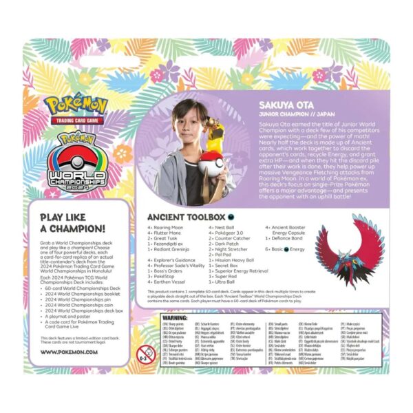 Mazos Pokemon World Championship 2024 - Inglés