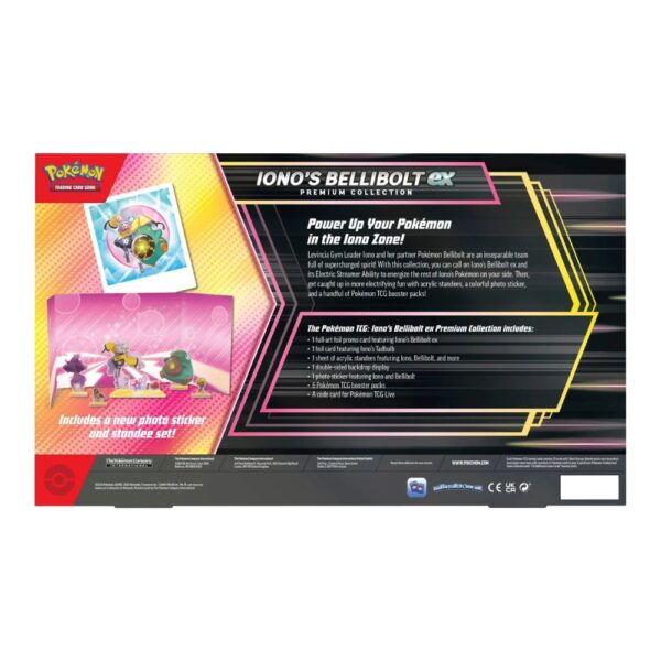 Pokemon Iono's Bellibolt ex Premium Collection - Inglés