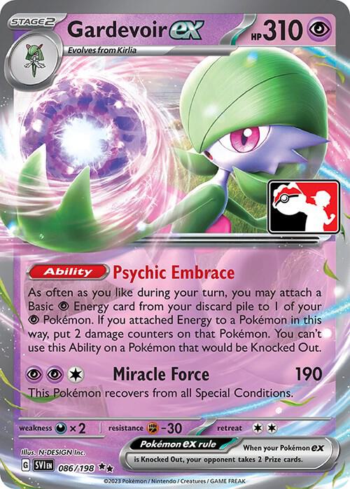 Gardevoir ex - 86/198 - Prize Pack Series Cards