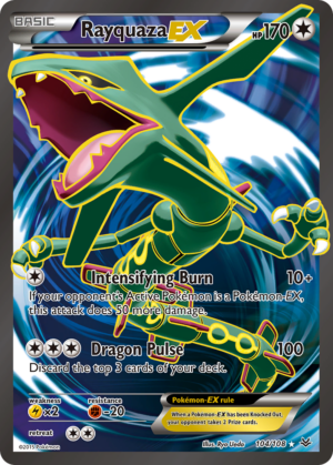 Rayquaza EX - 104/108 - Roaring Skies