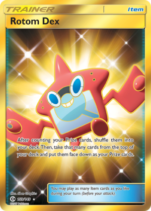 Rotom Dex - 159/149 - Sun & Moon Base