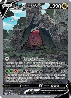 Regidrago V - 184/195 - Silver Tempest