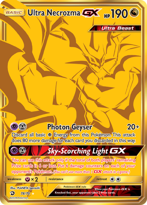 Ultra Necrozma GX - 78/70 - Dragon Majesty
