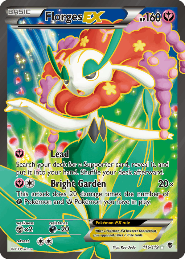 Florges EX - 116/119 - Phantom Forces