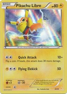Pikachu Libre - 030/030 - Pikachu Libre & Suicine