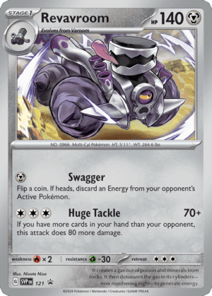 Revavroom - 121/Promo - Scarlet & Violet Promos