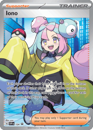 Iono - 124/PROMO - Scarlet & Violet Promos