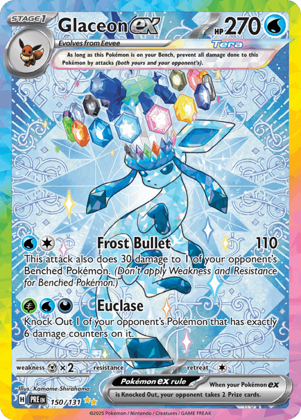 Glaceon ex - 150/131 - Prismatic Evolutions
