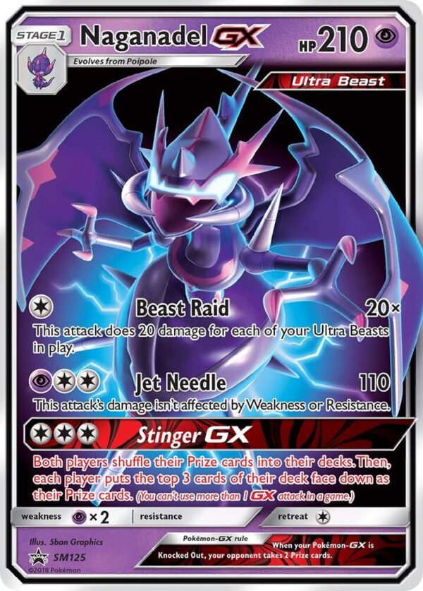 Naganadel GX - SM125/PROMO - Sun & Moon Promos