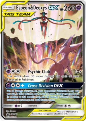 Espeon & Deoxys-GX - 240/PROMO - Sun & Moon Promos