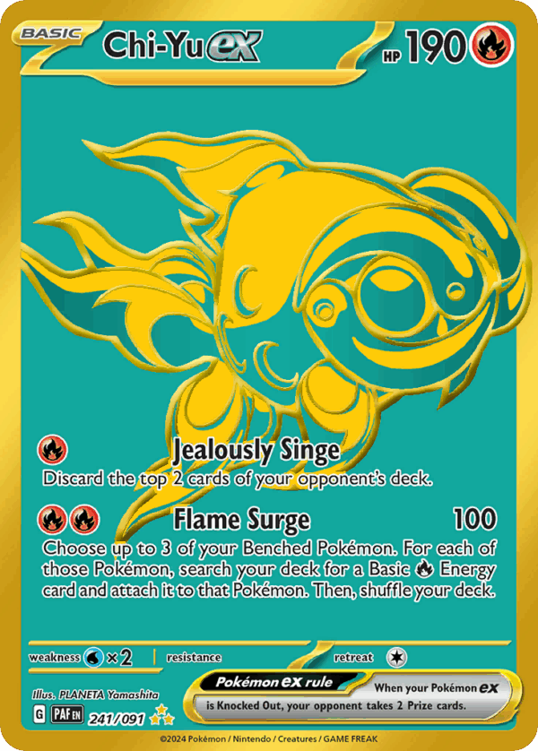 Chi-Yu ex - 241/91 - Paldean Fates