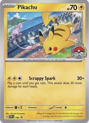 Pikachu - 190/PROMO - Scarlet & Violet Promos