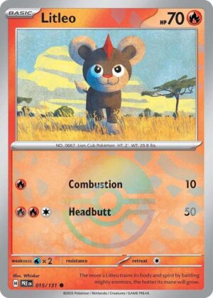 Litleo - 15/131 - Prismatic Evolutions
