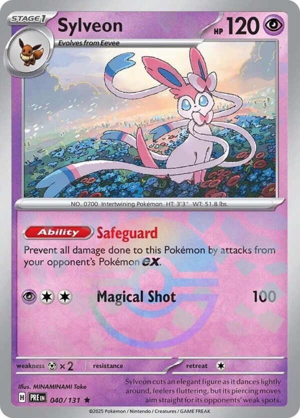 Sylveon - 40/131 - Prismatic Evolutions