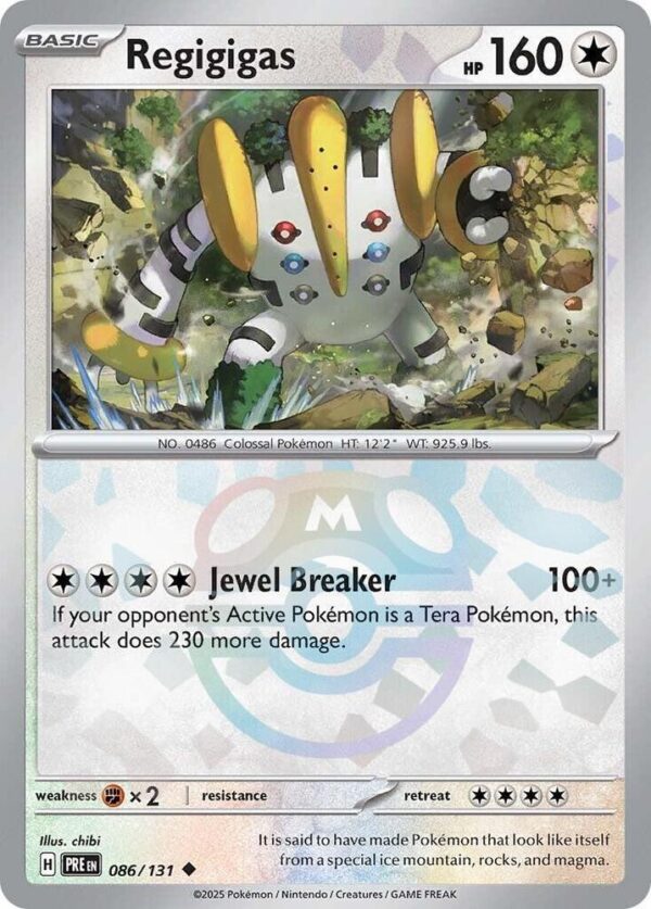 Regigigas - 86/131 - Prismatic Evolutions
