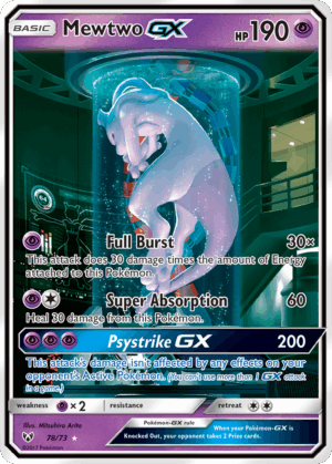 Mewtwo GX - 78/73 - Shining Legends