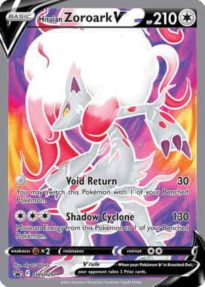 Hisuain Zoroark V - SWSH297/Promo - Sword & Shield Promo