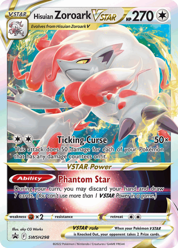 Hisuain Zoroark VSTAR - SWSH298/Promo - Sword & Shield Promo