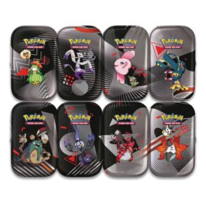 Mini tin pokemon black bolt white flare