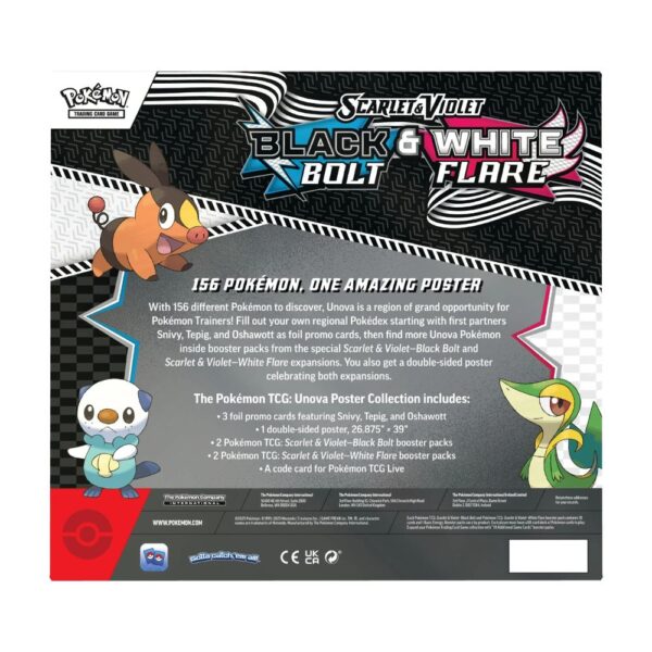 Poster Collection Pokemon Black Bolt & White Flare