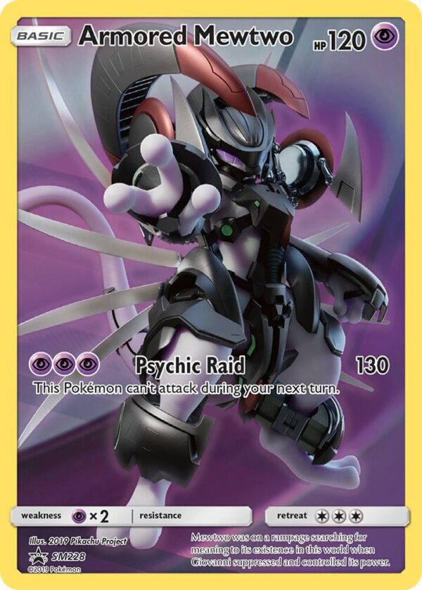 Armored Mewtwo - sm228/PROMO - Sun & Moon Promos