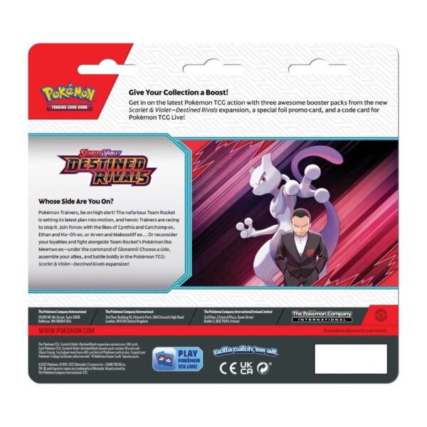 Blister Pokemon Destined Rivals - Español