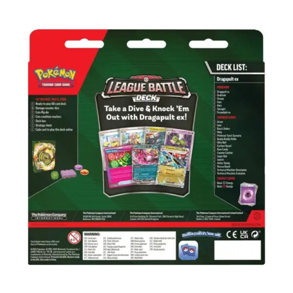 Pokemon Mazo Dragapult ex League Battle