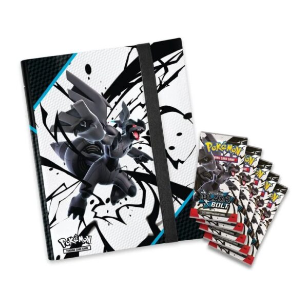 Binder Collection Pokemon Black Bolt (Español - Inglés)