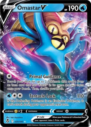 Omastar V - 035/195 - Silver Tempest