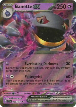Banette ex - 088/198 - Scarlet & Violet Base