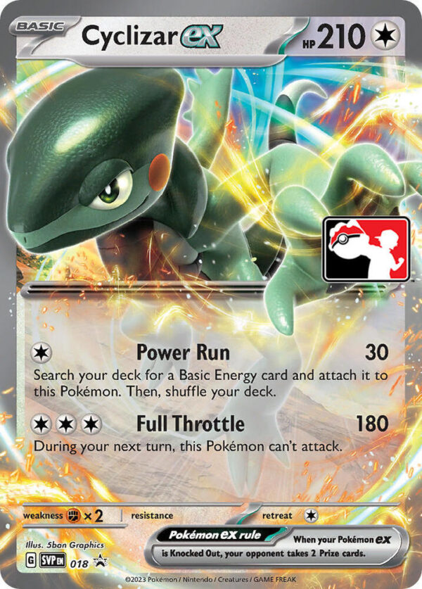 Cyclizar ex - 018/PROMO - Prize Pack Series Cards