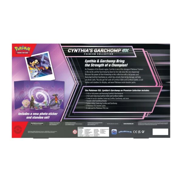 Pokemon Cynthia’s Garchomp ex Premium Collection (Inglés - Español)