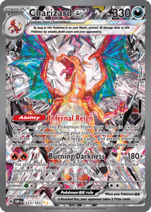 Charizard ex - 223/197 - Obsidian Flames